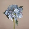 Korean Style Floral Gradient Color Artificial Stem Hydrangea Flower