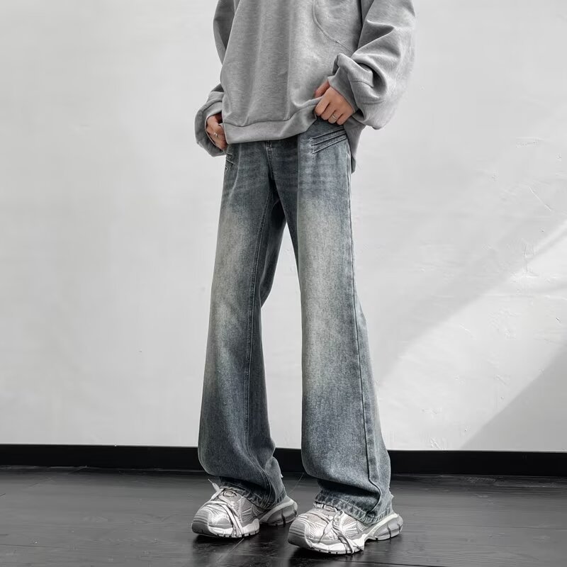 Sopula Retro Trendy Street Clean Fit Bootcut Jeans