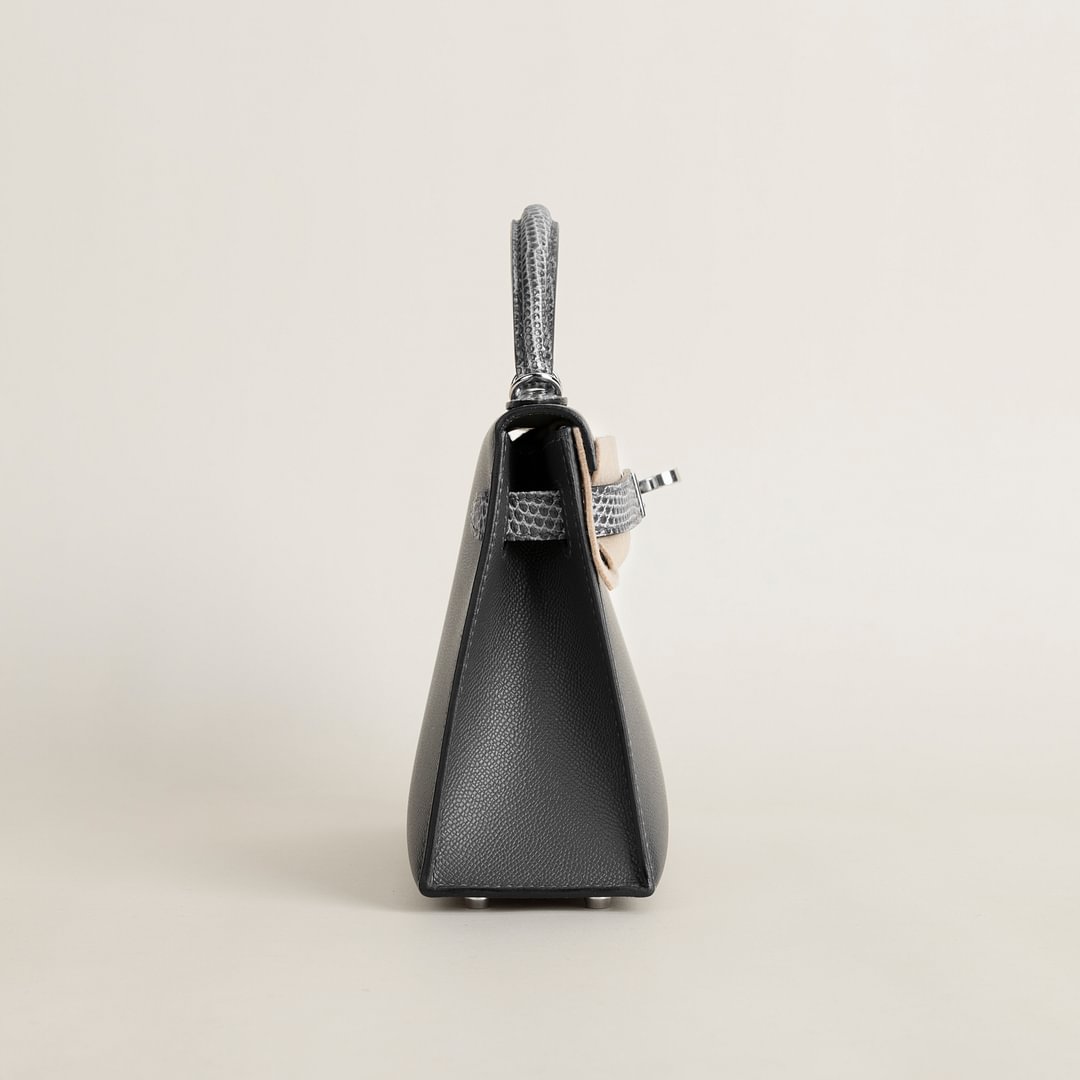 Mini Kelly II Madame/Lizard skin 88 Graohite PHW