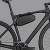 Bicycle Hard Shell Triangle Bag Anti-Scratch Bike Front Handlebar Bag Large Capacity Road Bike Front Tube Pouch for Road Mountain Bikes Frame Bag