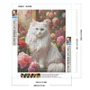 Chat Noble-Complète Rond Diamant Peinture-40X50CM