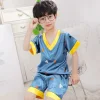 Kid Baby Girl Boy Shorts Cartoon Pajamas 2 Pcs