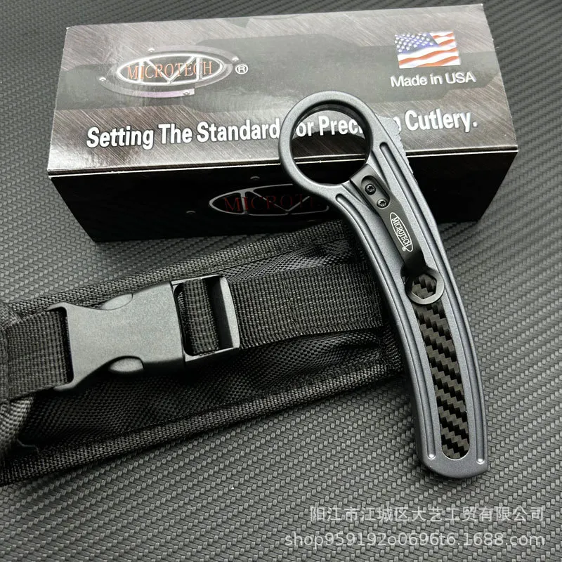 Spot Cross-Border Direct Supply Zinc Alloy Outdoor Camping Otf Tactical Machete Handle Edc Folding Knife Accessories Portable Tools