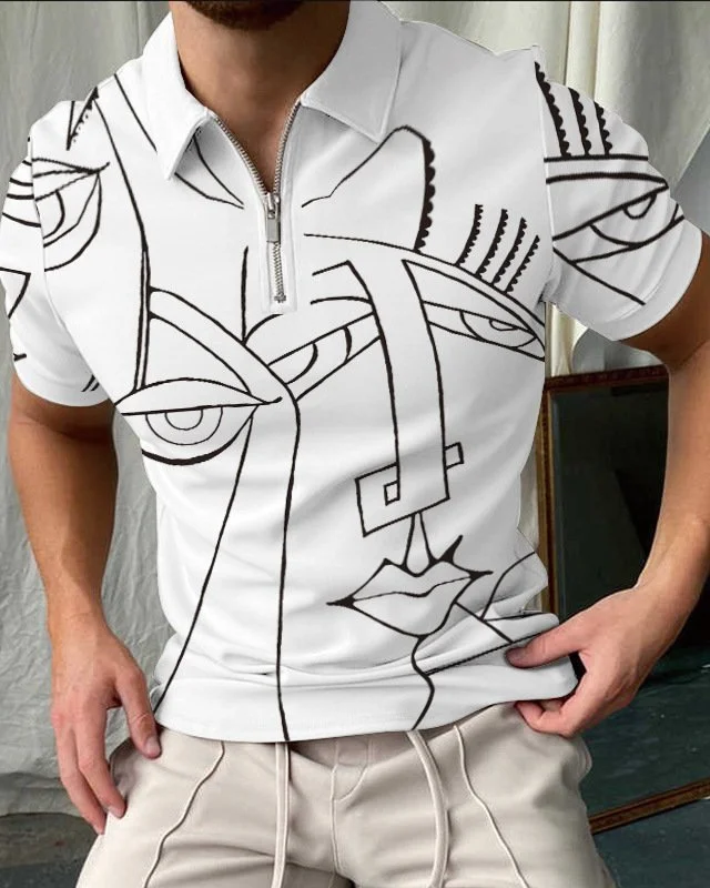 Men's Art Polo Shirt