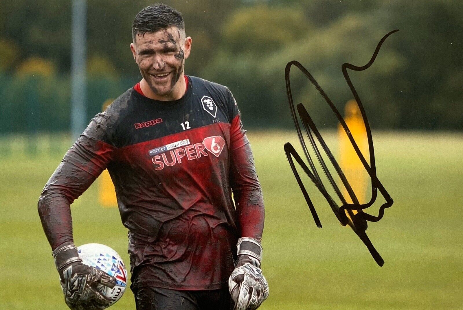 Kyle Letheren Genuine Hand Signed 6X4 Photo Poster painting - Salford City