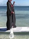Loose Hawaii Style Sun Protection Cover-Ups Tops