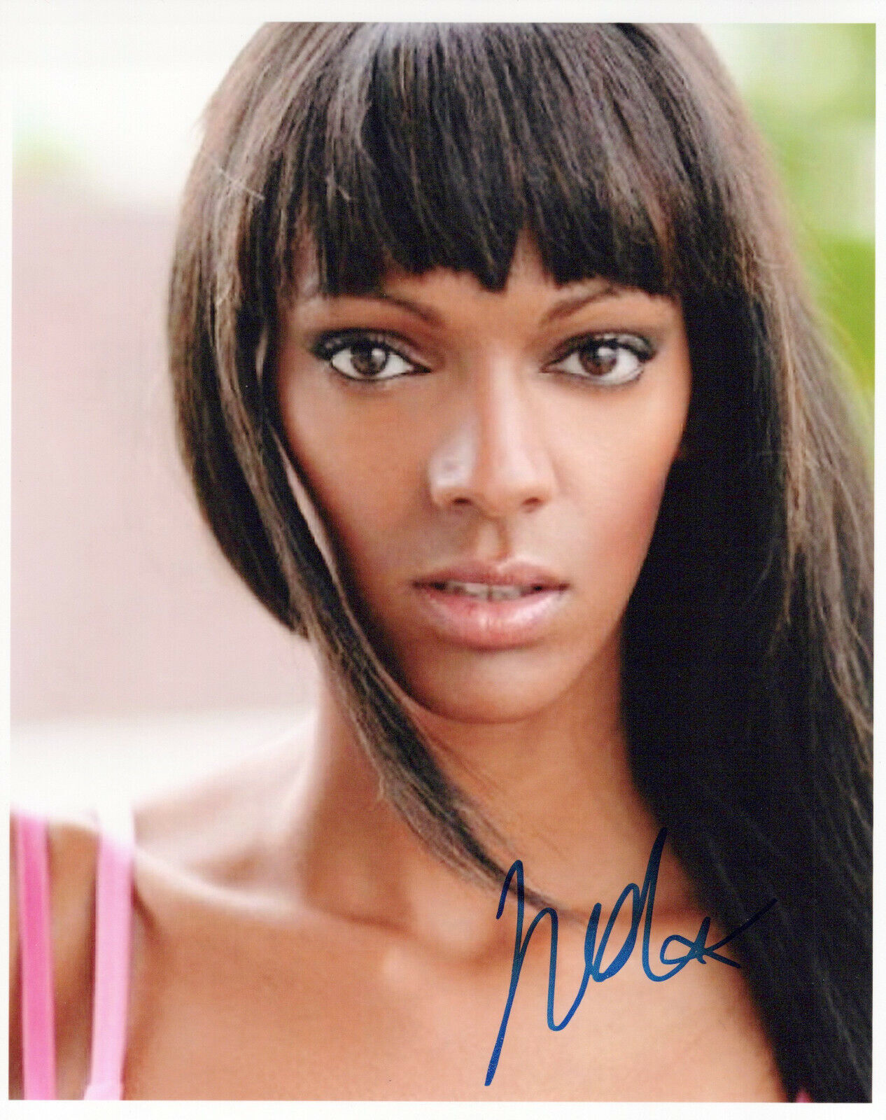 Judith Shekoni glamour shot autographed Photo Poster painting signed 8x10 #1