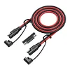 Battery Charging Cable SAE To SAE 16 AWG Solar Plug Cord Car Extension Cable