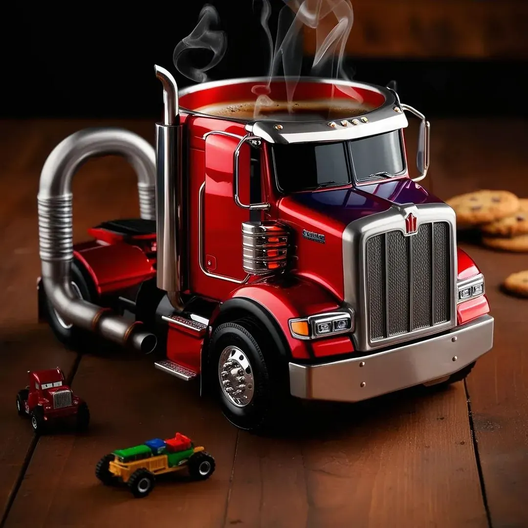 🔥Last 4 hours Sale -Handcrafted Truck Coffee mug