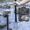 Outdoor Multifunctional Axe And Shovel Set,Vehicular Camping Survival Tool,Folding Engineer Axe Shovel Toolbox Set