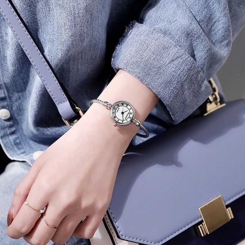 Minimalist Round Buckle Quartz Women’s Watches