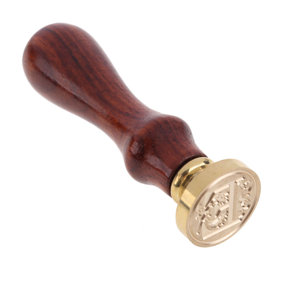 

Alphabet Letter E Retro Wood Sealing Wax - Wax Seal Stamp, 501 Original