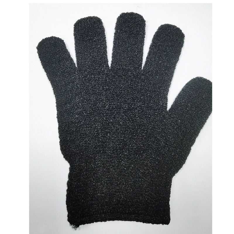 Minimalist Solid Color Nylon Bath Gloves