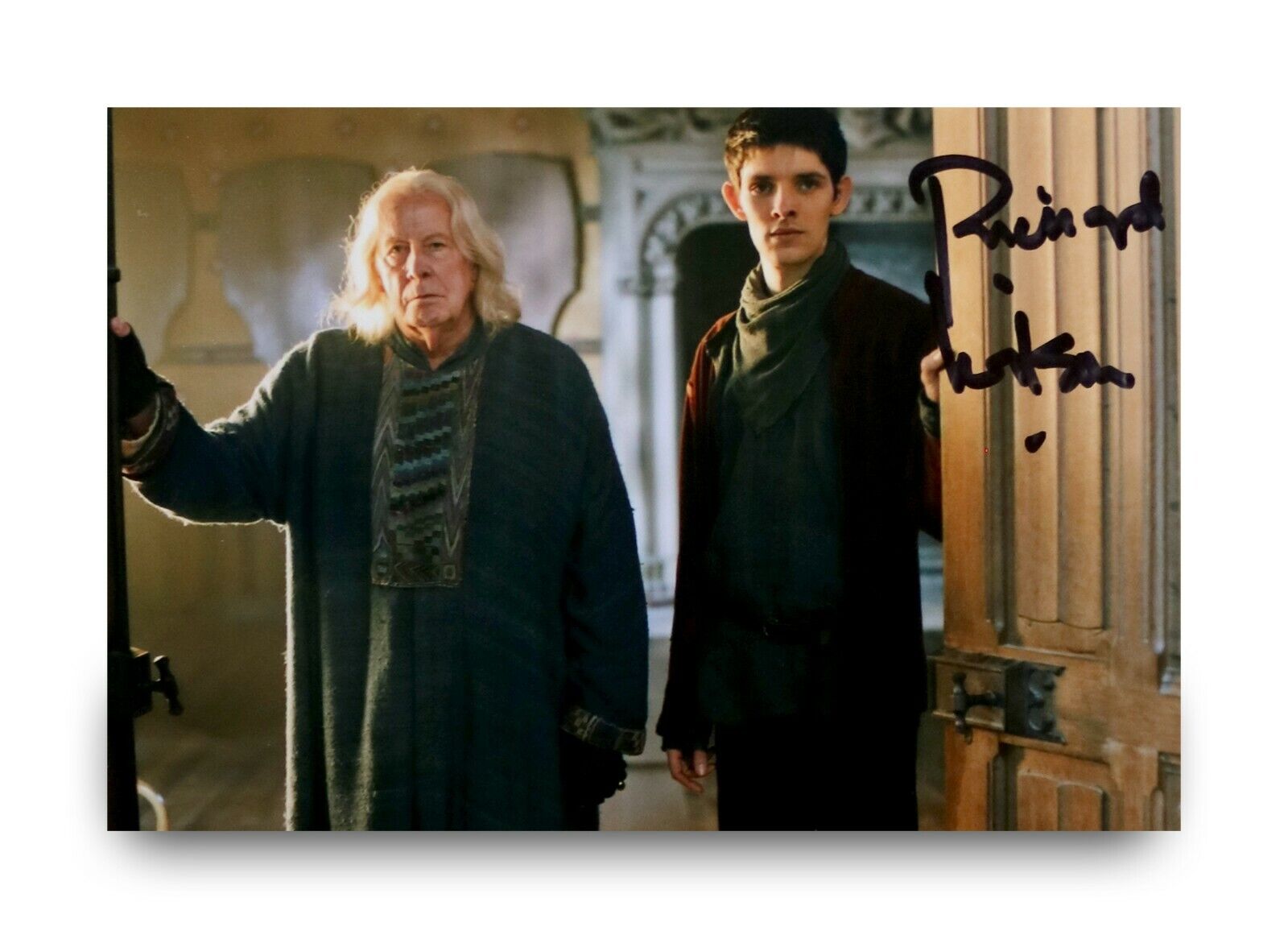 Richard Wilson Hand Signed 6x4 Photo Poster painting Gaius Merlin Victor Meldrew Autograph + COA