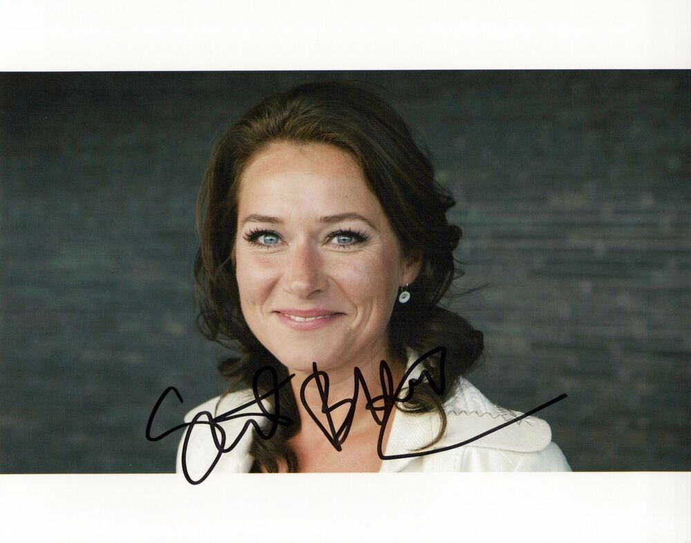 Sidse Babett Knudsen head shot autographed Photo Poster painting signed 8x10 #4