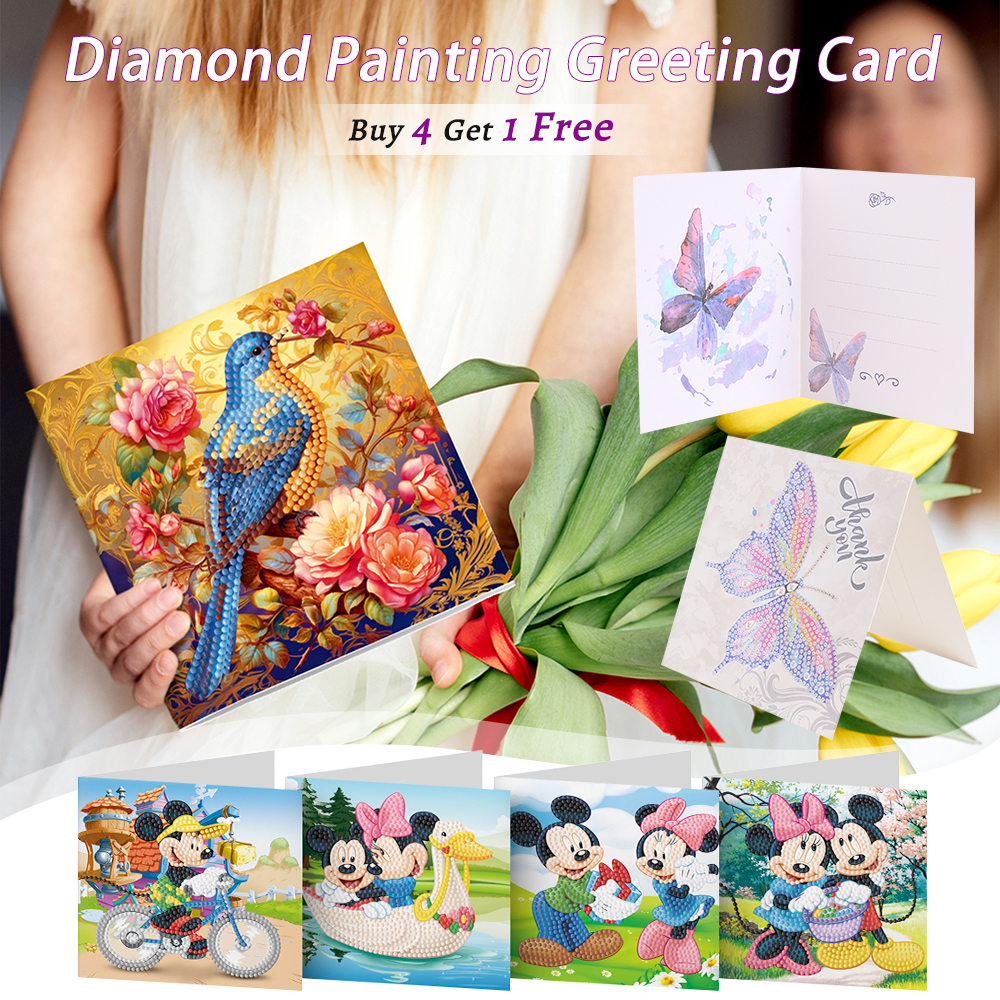 Ecoolbuy Diamond Painting Kits all Buy 4 Get 1 Free for 20,000+ Kits