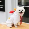 Pet Dog Winter Warm Clothes Cute Duck Shape Plush Coat