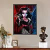 Diamond Painting-DIY Full Round Drill Horror Girl(40x50cm)