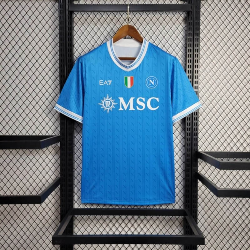2025-2026 SSC Napoli Home Football Shirt 1:1 Thai Quality- Maxi Kit