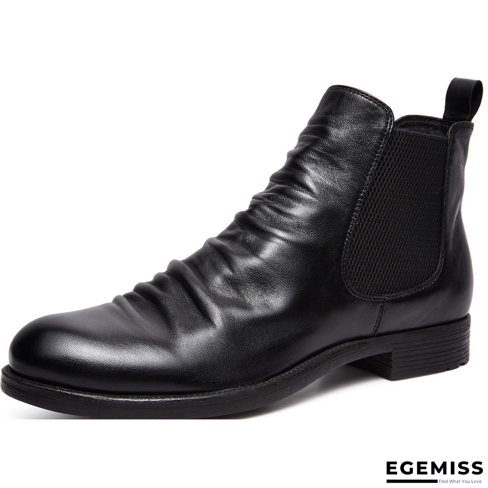 Men's Handmade Genuine Leather Chelsea Boots | EGEMISS