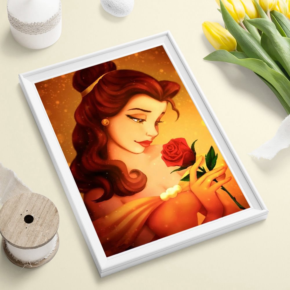 Belle Princess - Full Round Diamond Painting