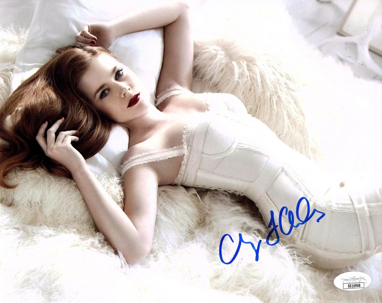 AMY ADAMS Autograph SIGNED 8x10 Photo Poster painting Beautiful JSA CERTIFIED AUTHENTIC SS16968