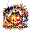 Acrylic Special Shape Halloween Hummingbird DIY Diamond Painting Hanging Pendant Kit