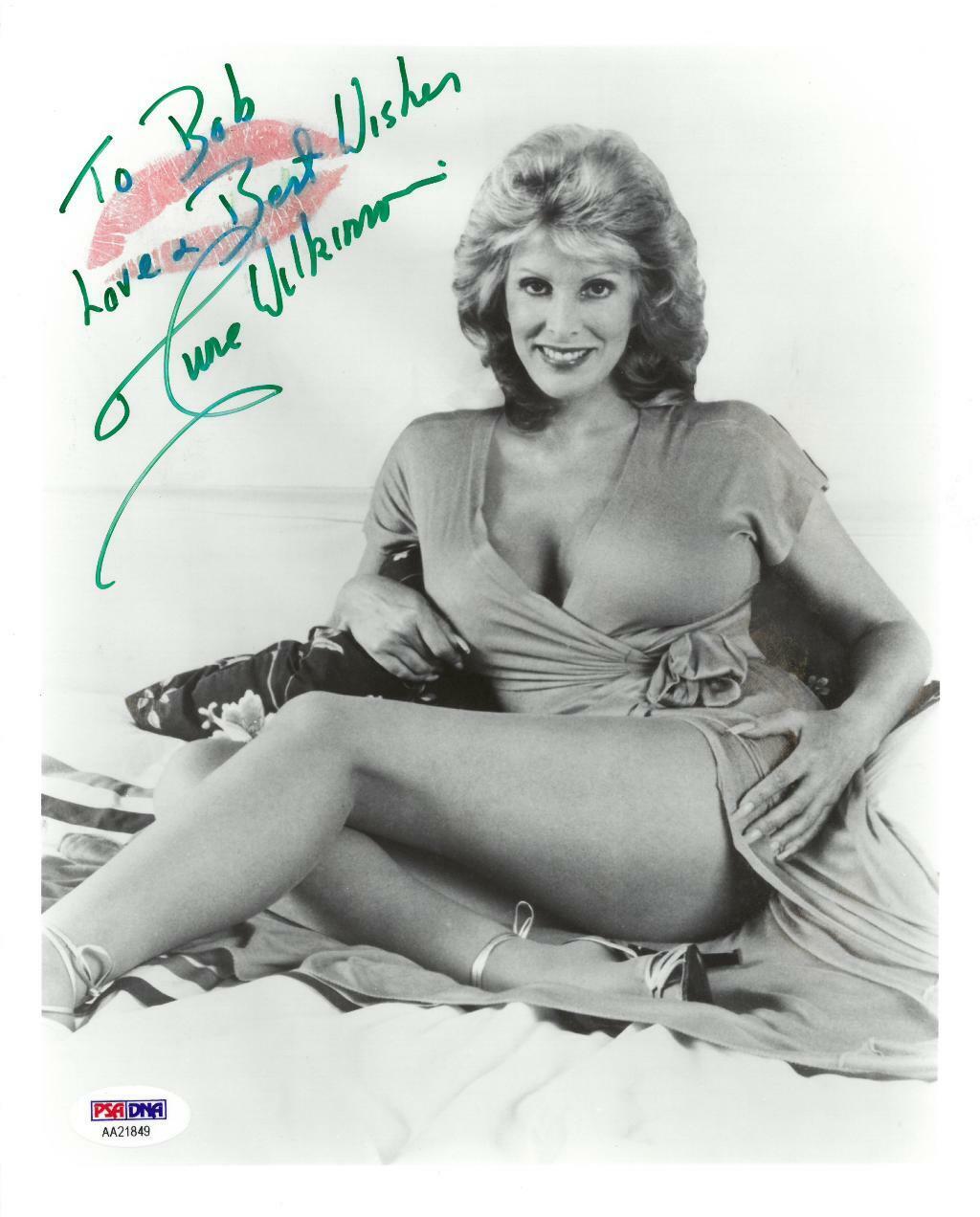 June Wilkinson Signed Authentic Autographed 8x10 Photo Poster painting PSA/DNA #AA21849