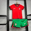 2024-2025 Portugal Home Football Shirt 1:1 Thai Quality Kids Size perfectftball