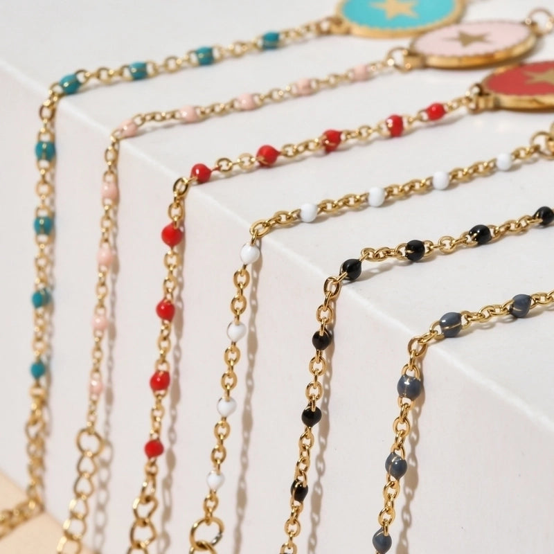 Minimalist Star Stainless Steel Bracelets In Bulk