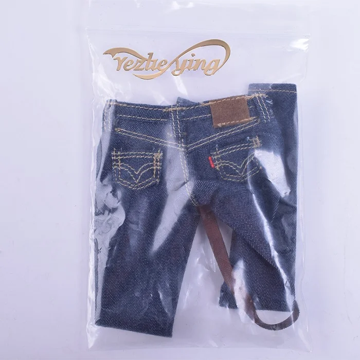1/6 Scale Female Clothes Annex Women's skinny Tight Jeans CF001 A/B/C for  12 Inch PHicen Doll Jiaoudol Action Figure Accessories