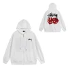 Stussy Dice Hooded Sweater Cardigan Zipper Hoodie