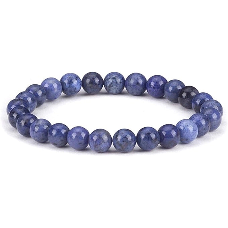 Minimalist Classic Style Round Natural Stone Bracelets In Bulk