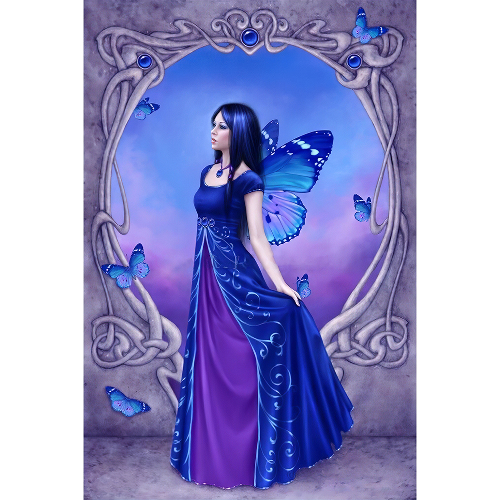 

Butterfly Angel - Round Drill Diamond Painting - 30*45CM, 501 Original
