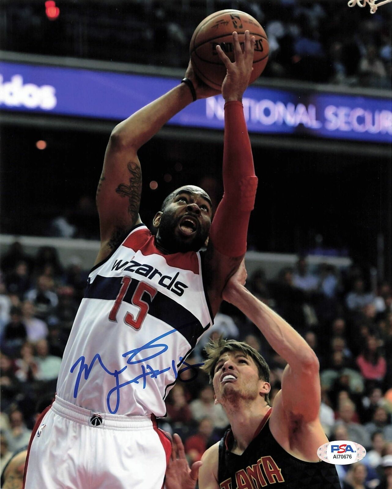 Marcus Thornton signed 8x10 Photo Poster painting PSA/DNA Washington Wizards Autographed