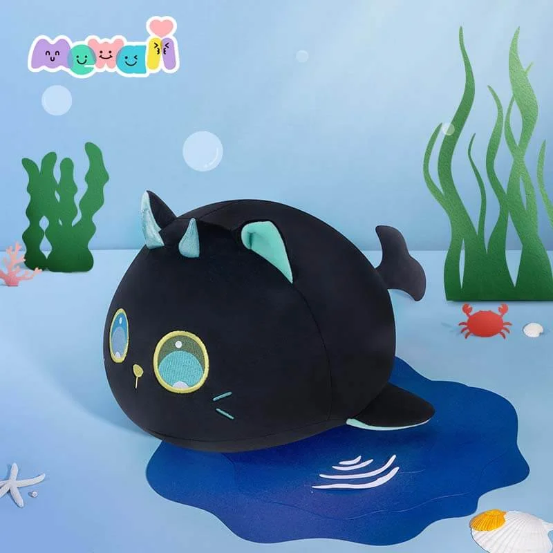 Mewaii® Ocean Series Magic Cat Stuffed Animal Kawaii Plush Pillow Squishy Toy