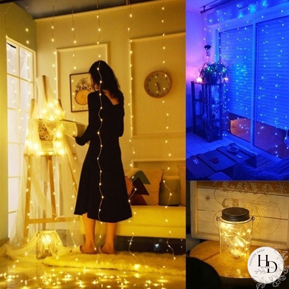 Upgrade Fairy Light Strings Christmas Wedding Party Decor Curtain String Light