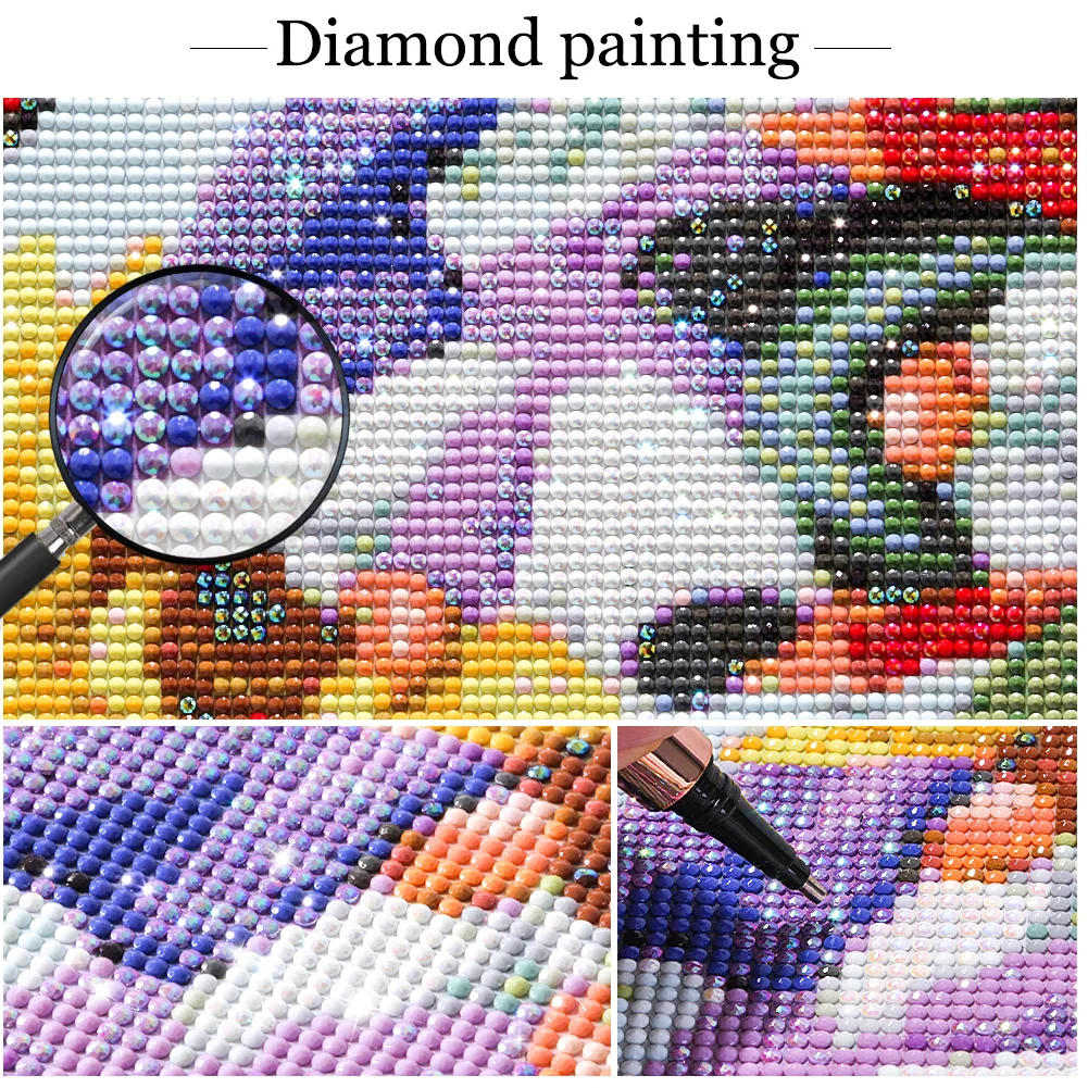 Partial AB Diamond Painting - Full Round Drill - Castle(Canvas|45*75cm)