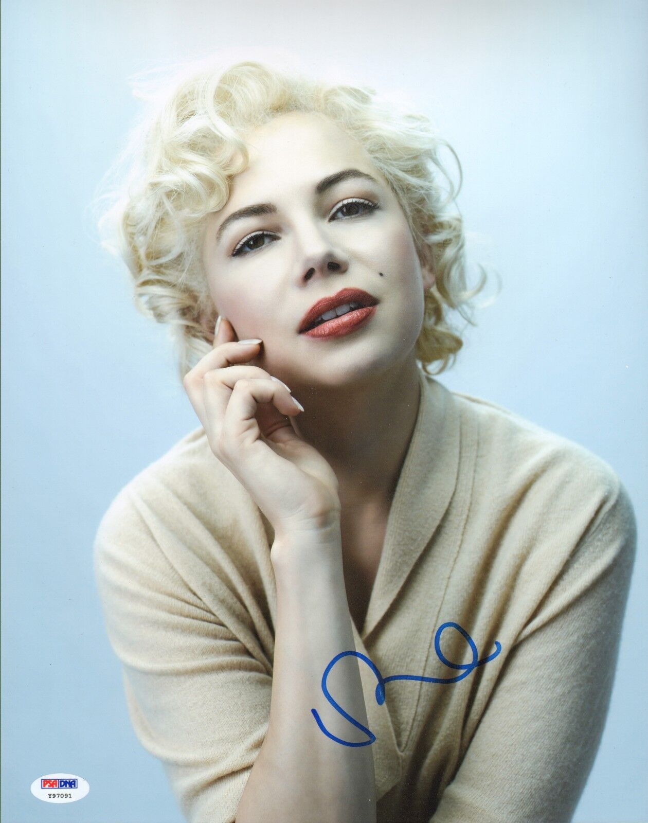 Michelle Williams Signed 11x14 Photo Poster painting PSA/DNA COA Gem Mint 10 Auto Marilyn Monroe