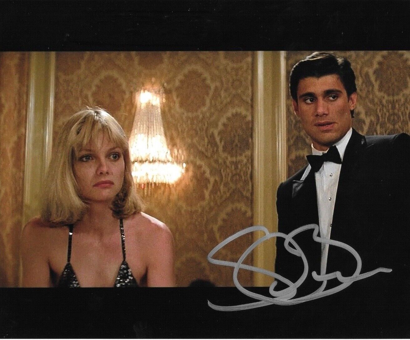 * STEVEN BAUER * signed 8x10 Photo Poster painting * SCARFACE MANNY * PROOF * COA * 13