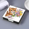 Katzenblume - 5d DIY Basteln Memo Box