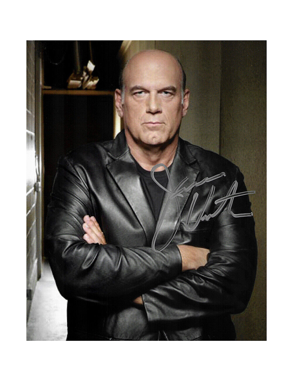 8x10 Print Signed By Jesse Ventura 100% Authentic With COA