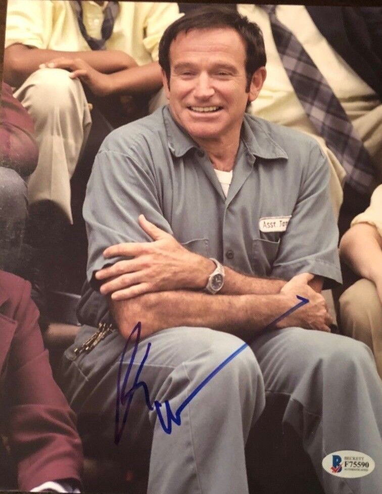 Robin Williams signed autographed 8x10 Photo Poster painting In person proof BECKETT BAS