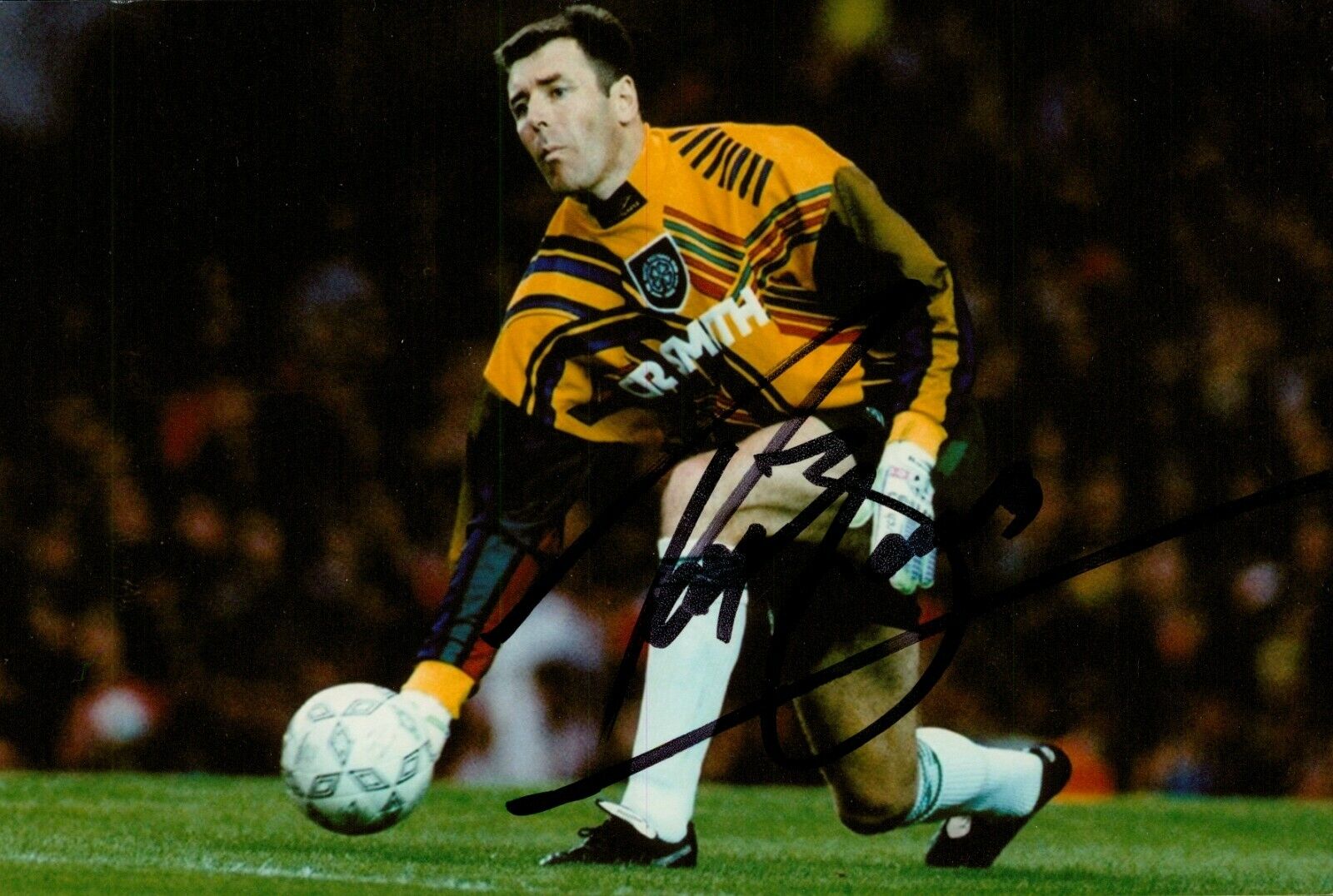 Pat Bonner Signed 6x4 Photo Poster painting Celtic Goalkeeper Genuine Autograph Memorabilia +COA