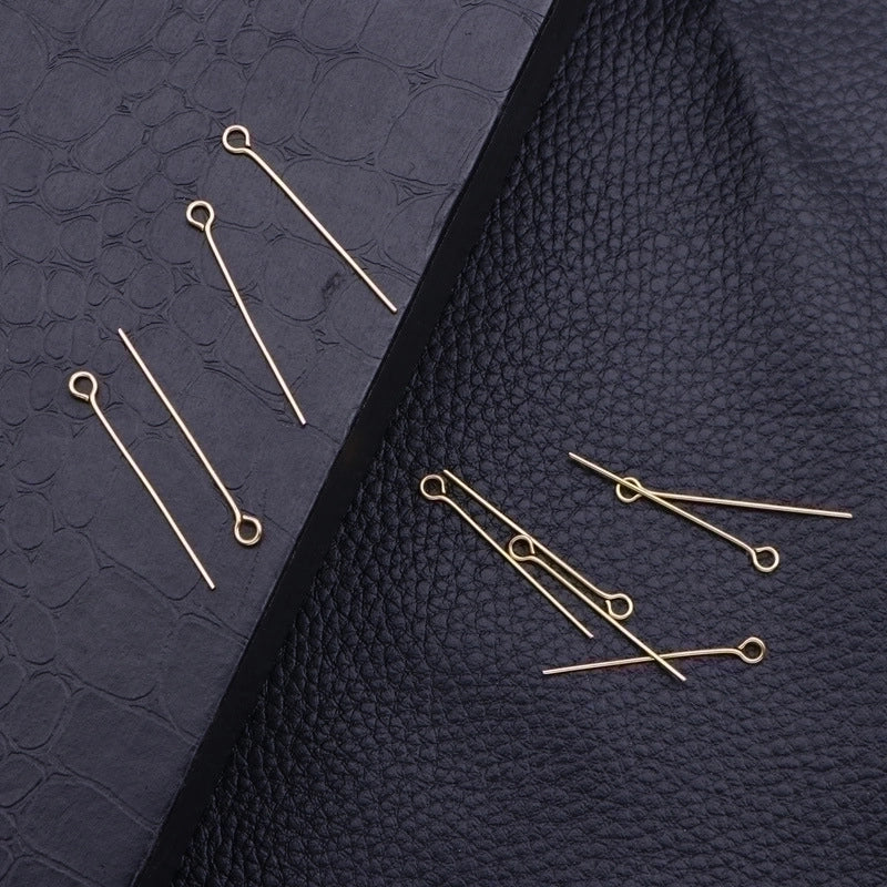 1 Piece Stainless Steel 18K Gold Plated Solid Color