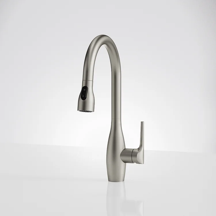 EVERSTEIN Pull Down Kitchen Faucet with Sprayer Stainless Steel 