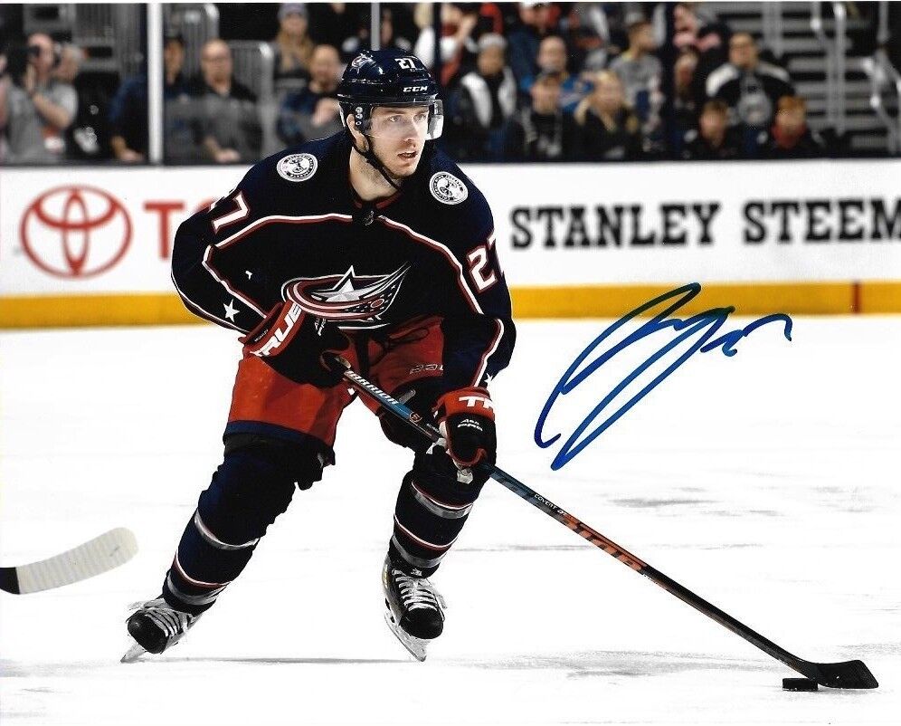 Columbus Blue Jackets Ryan Murray Signed Autographed 8x10 Photo Poster painting COA #4