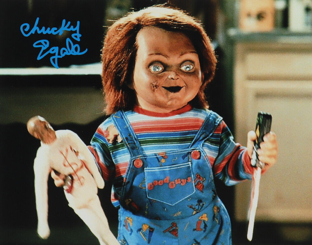 Ed Gale autographed signed Photo Poster painting Child's Play Chucky Horror Movie + PSA COA