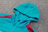 Joyfball 2024/2025 Psg Paris Saint-Germain Half-Pull Hat Style Training Suit Lake Blue Football Shirt 1:1 Thai Quality