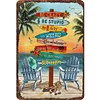 Seaside - Metal Tin Signs(8*12Inch/12*16Inch) - Bar